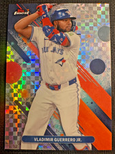 2025 Topps Finest Checkerboard Refractor #19 Vladimir Guerrero Jr Blue Jays