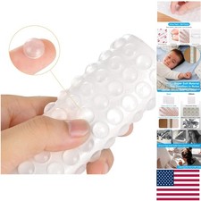 200PCS Clear Self-Adhesive Cabinet Bumpers - Sound Dampening  Protection