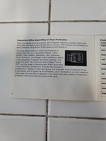 ULTIMA EXODUS : (NES , 1988) = **INSTRUCTION MANUAL ONLY **