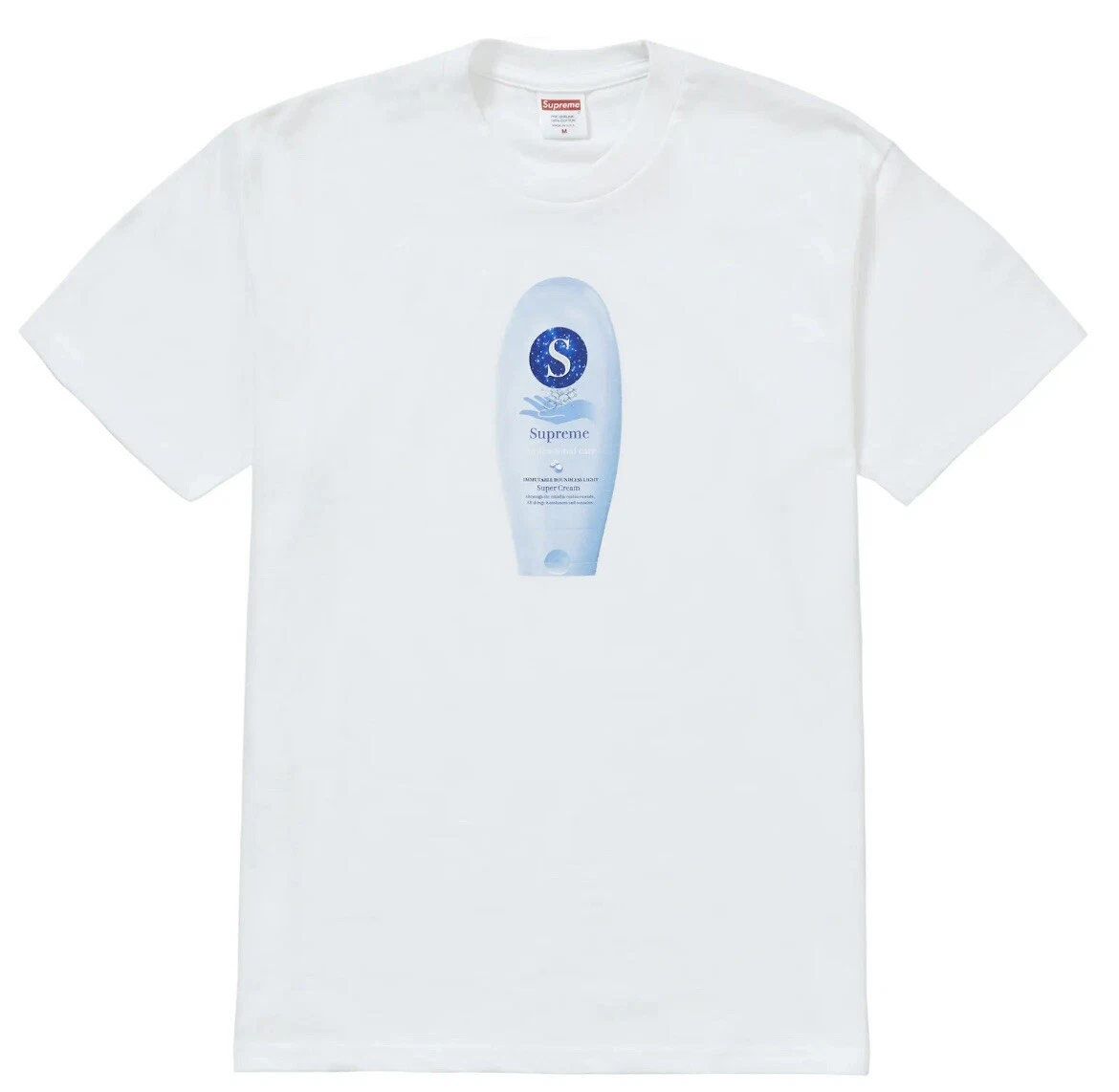 Petit T shirt blanc Supreme « Super Cream »