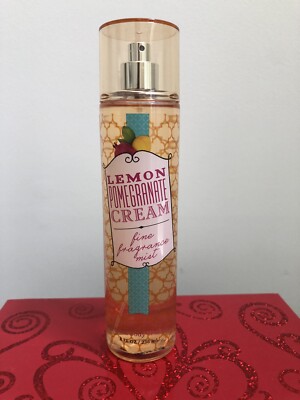 Bath & Body Works LEMON POMEGRANATE  CREAM the ORIGINAL 8 oz Fragrance Spray