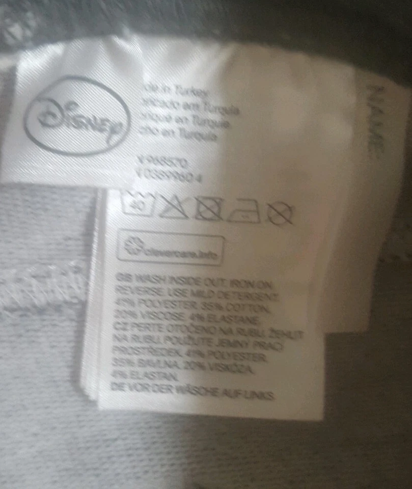 Pantalones grises H&M Disney Girl 9-10Y MINI MOUSE Foto 3 de 4