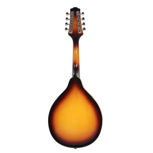 8-String Basswood Sunburst Mandolin Musical with Rosewood Adjustable L1K2 - Picture 4 of 11