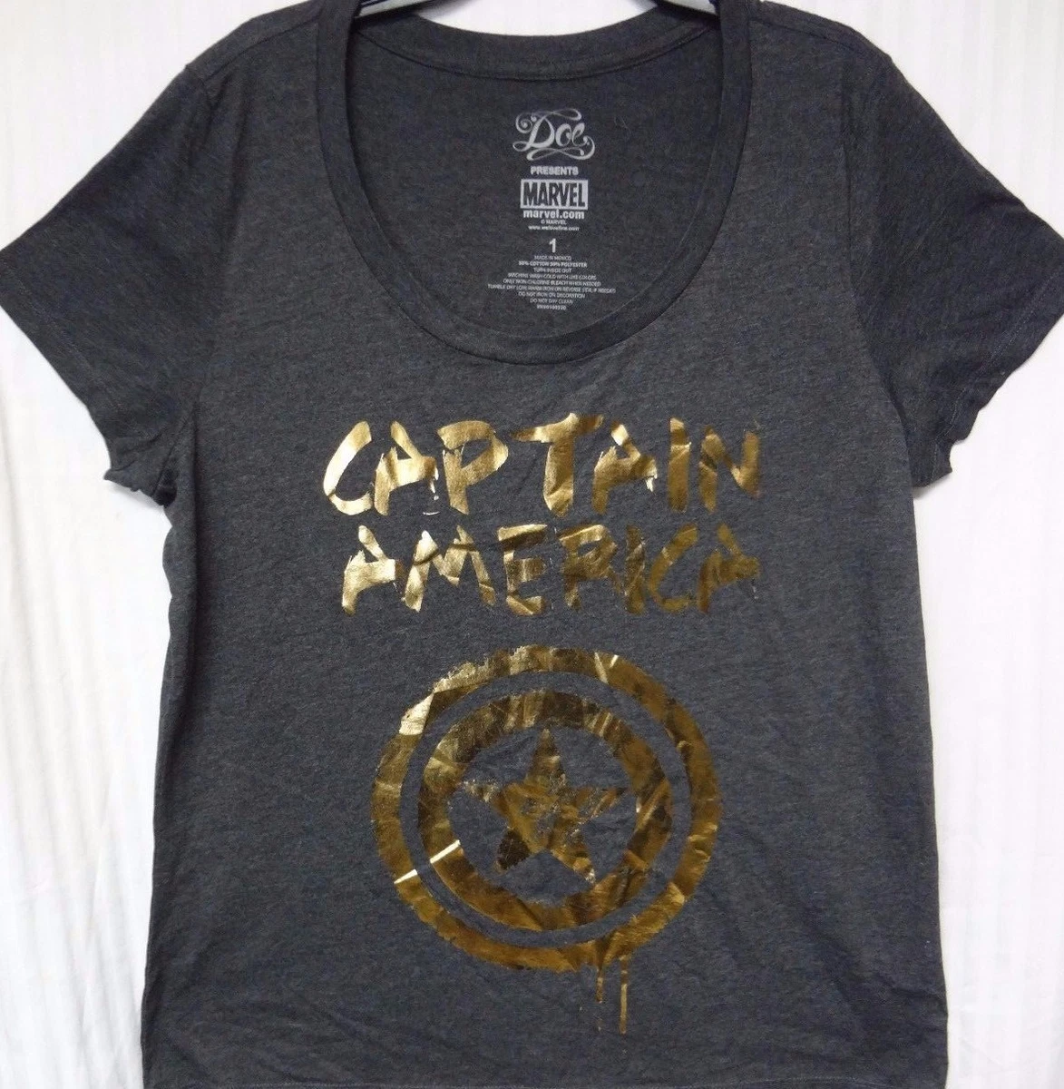 Plus size cheap captain america shirt