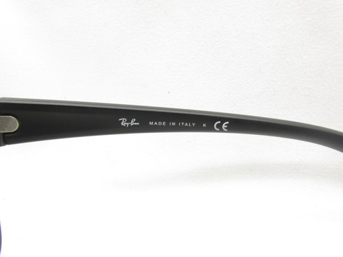 RAY-BAN RB 4331 601-S/80 BLACK SPORTS WRAP EYEGLASSES FRAMES 61-16-135 118390 - Picture 10 of 12