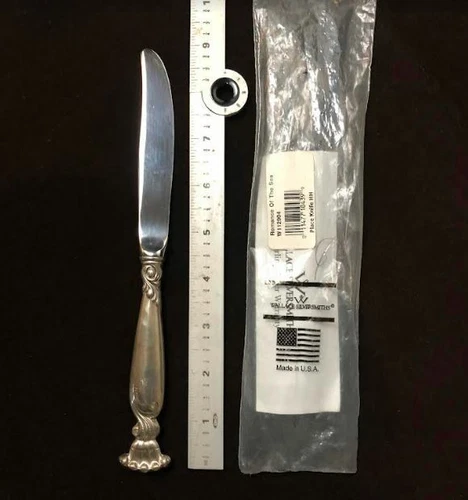 Wallace Silversmiths ROMANCE OF THE SEA Sterling Silver Dinner Knife