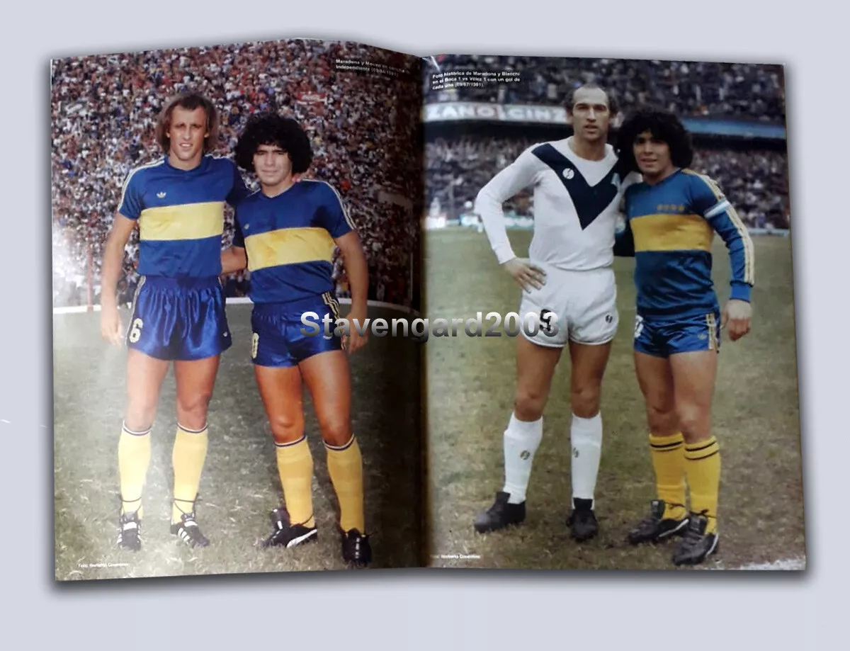 rare magazine voz de Boca Jrs Argentina N3 1981 Diego Maradona