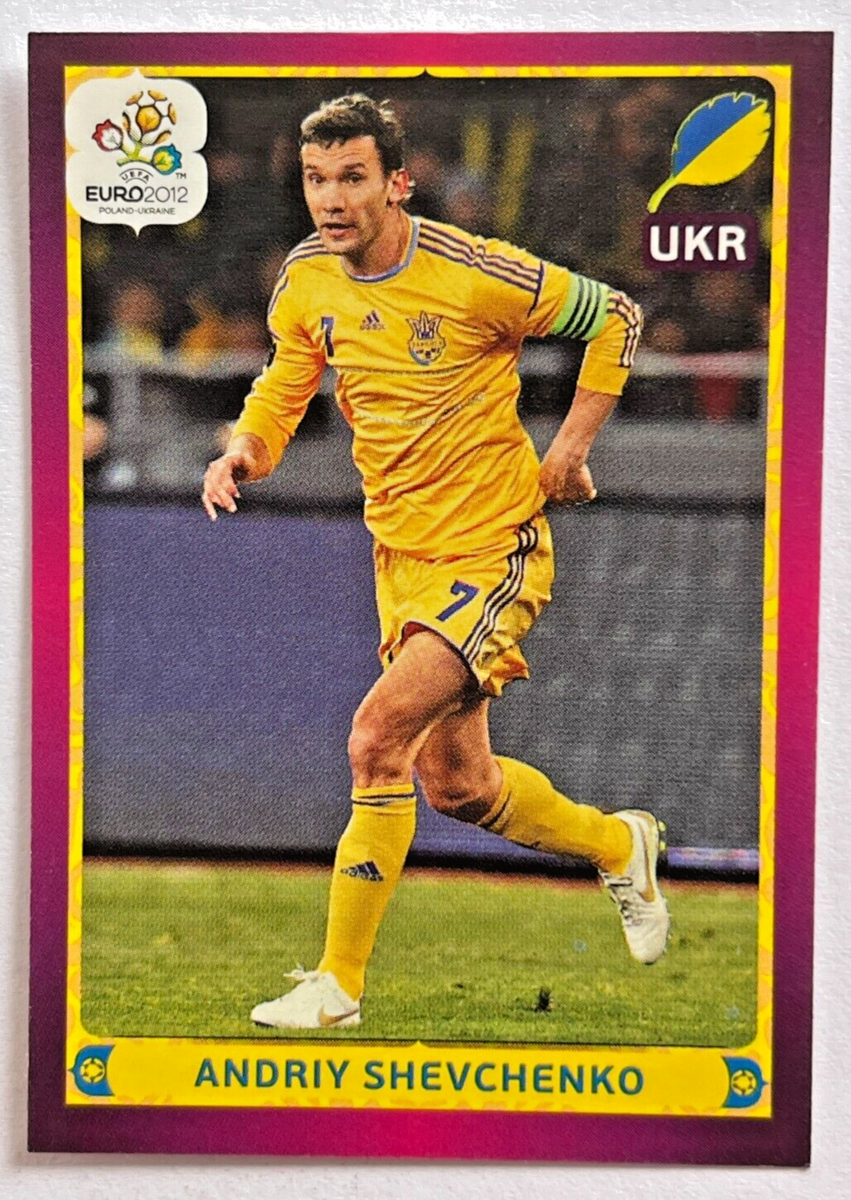 ユーロ2012代表 シェフチェンコ 2012 UEFA EURO Poland-Ukraine Panini Sticker #425 ANDRIY