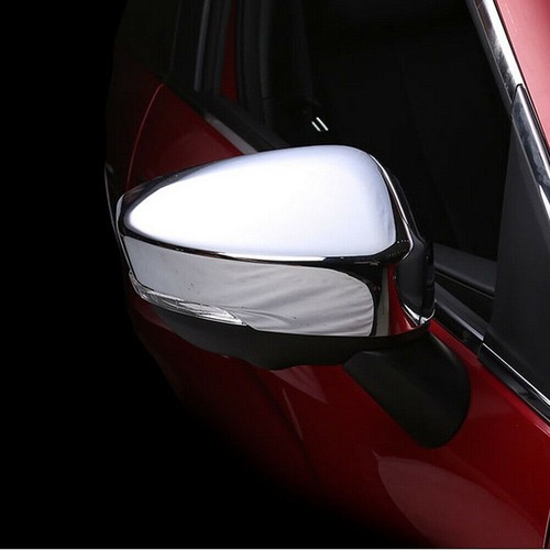 Fit for Mitsubishi Eclipse Cross 2018-2020 Chrome Rearview Mirror Cover Trim - Picture 9 of 9
