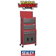 Sealey AP2200BBSTACK American PRO Topchest, Mid-Box Tool Chest & Rollcab Stack 9