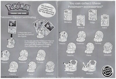 POKEMON TCG Diamond & Pearl Burger King *2008* King Jr Meal PROMO