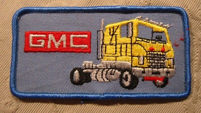 GMC Truck Aufnäher Patch 5 x 10 cm NEU (A54v)