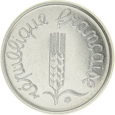 [#183253] Coin, France, Épi, Centime, 1997, Paris, MS(65-70), Stainless Steel, K
