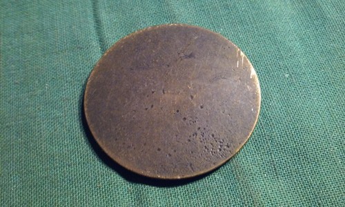 Very Rare 1900s Bronze Medallion Israel Tegrammagion Planetary Seal God Coin - Picture 3 of 3