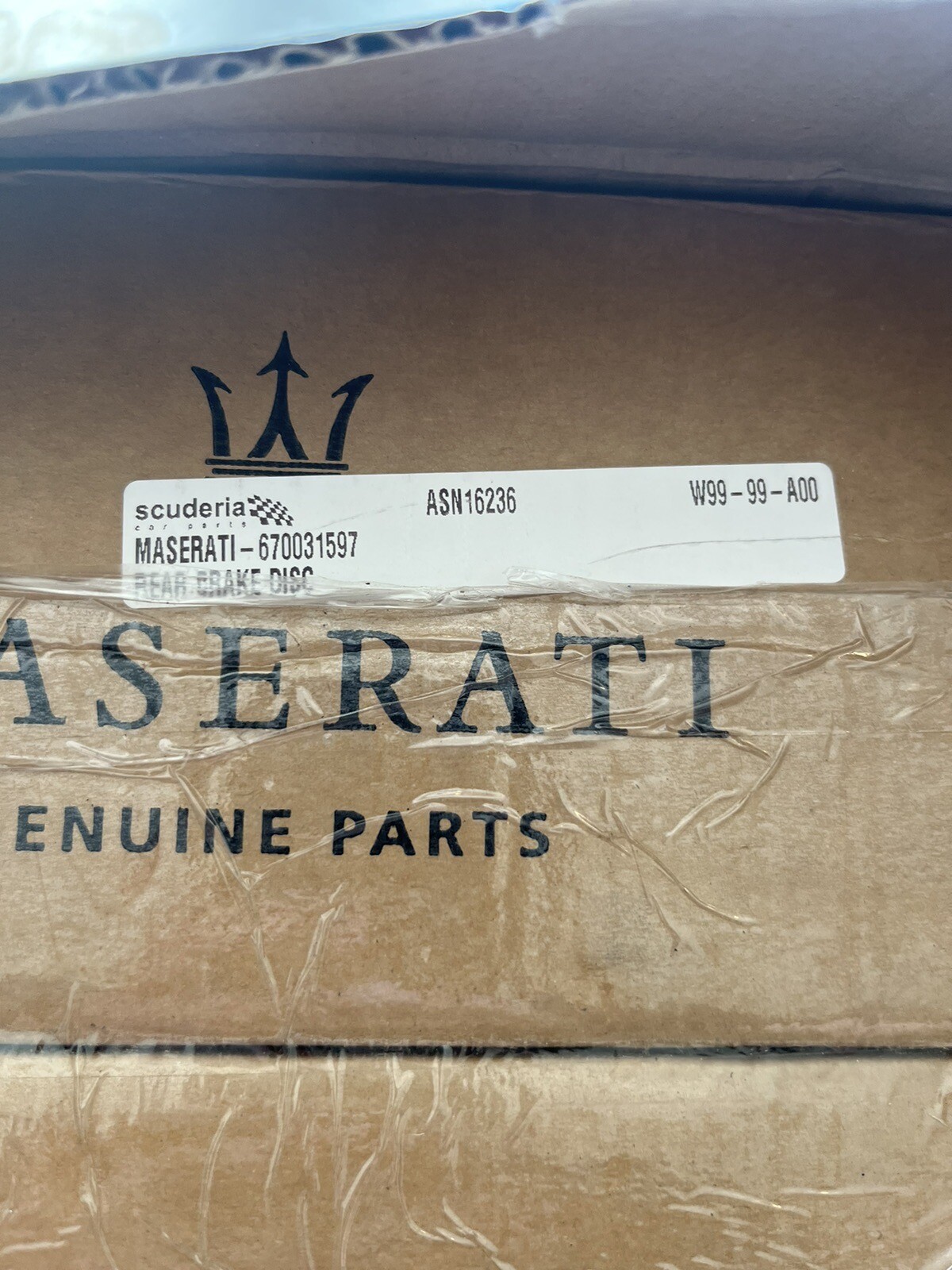 Rear Brake Discs for Maserati Ghibli, Quattroporte 670030934