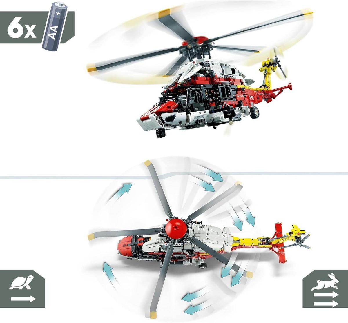 LEGO TECHNIC: Airbus H175 Rescue Helicopter (42145) for sale