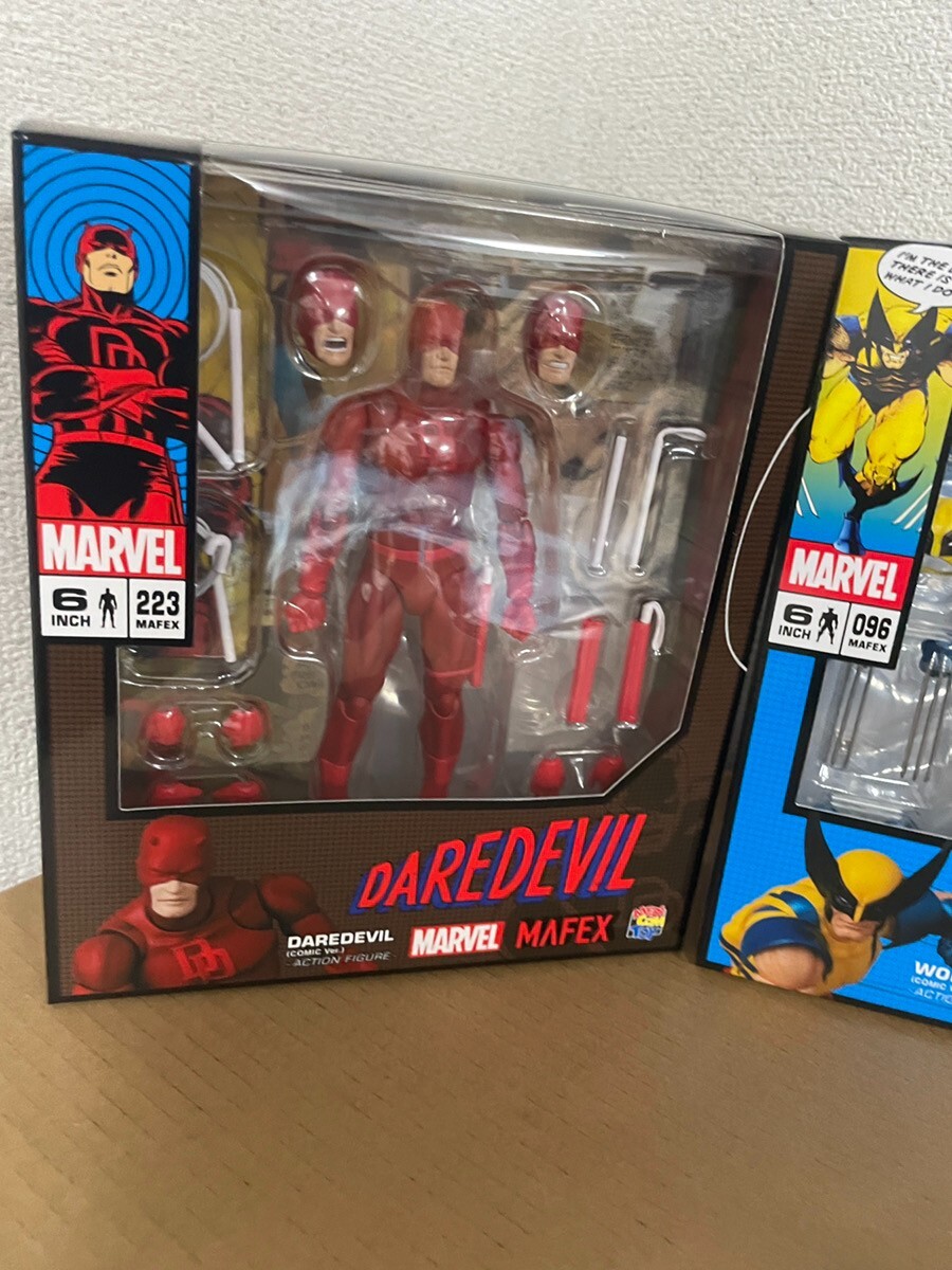 MEDICOM TOY MAFEX Wolverine No.096 & Daredevil No.223 Comic MEDICOM TOY MAFEX Wolverine No.096 & Daredevil No.223 Comic
