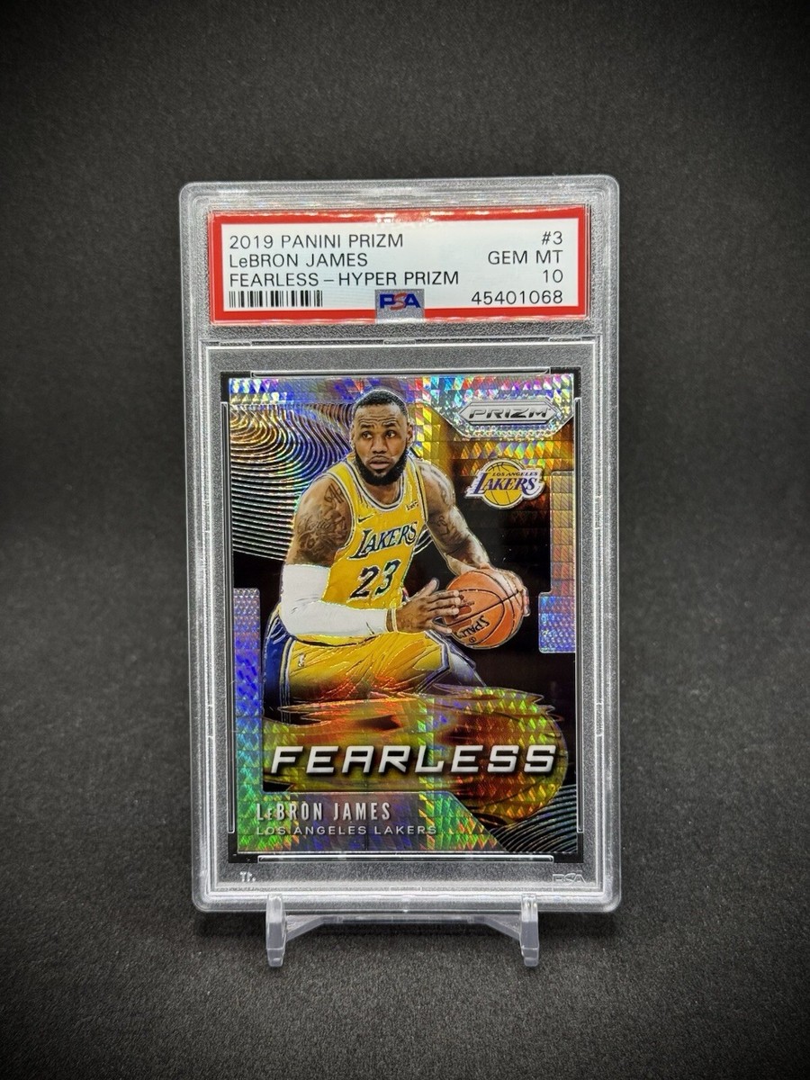 【希少】2019-20 Lebron James HYPER PRIZM 2019-20 Panini Prizm - Fearless LeBron James #3 Hyper Prizm for