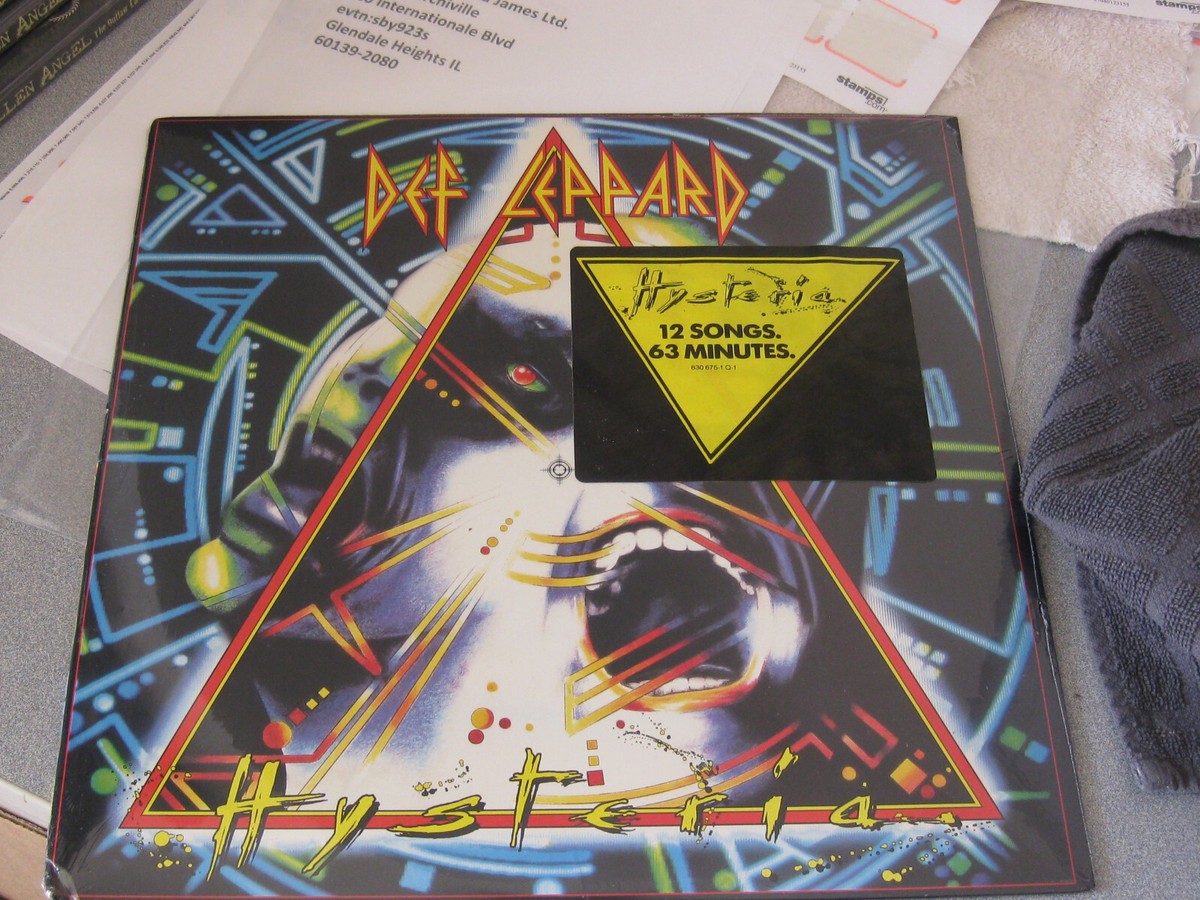 Def Leppard ‎– Hysteria (1987) Mercury ‎– 830 675-1 NEW sealed