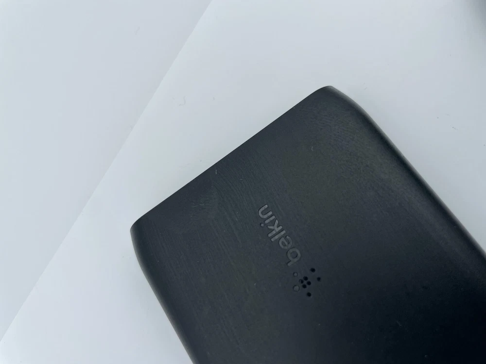 Power Bank Belkin BPB004 5000mAh 12W 2-port with 6" USB-C to USB-A cable Black