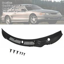 Cowl Vent Windshield Wiper Grille Panel Cover Pour Ford Mustang Cobra 1994-98