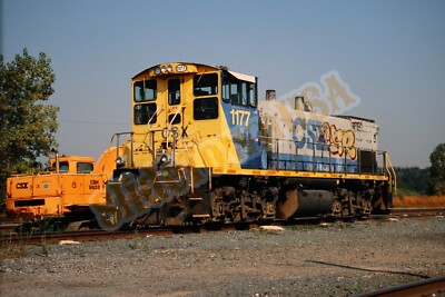 Vtg 2008 Train Slide 1177 CSX Engine Toledo OH X6J106 | eBay