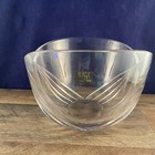 Mikasa Heavy Cut Crystal Vase / Bowl Scalloped Rim Clear Tulip 6" H x 8.25”Dia — photo 6