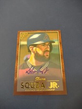 2018 Topps Gallery Steven Souza Jr. Orange Auto 2/25 RC