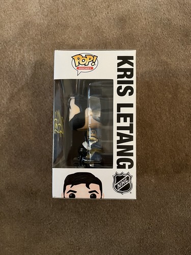 Kris Letang Autographed Funko Pop Pittsburgh Penguins - Picture 15 of 18