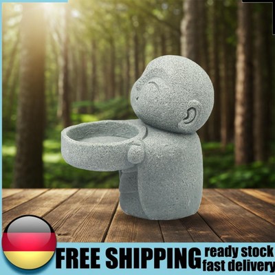 Praying Sculptures Ornament Tea Light Candle Holders for Wealth Good Luck Decor
