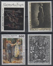 Artistique 1991, la série complète** n°2692, 2693, 2730, 2731**