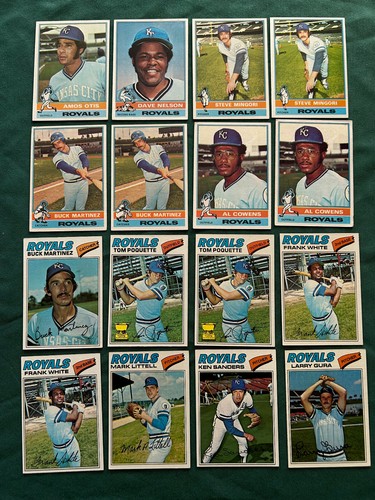 KANSAS CITY ROYALS LOT 164 CARDS 1969 THRU 1979 - Picture 13 of 15