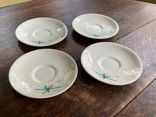 4 Salem North Star Atomic Starburst Saucers - Picture 6 of 11