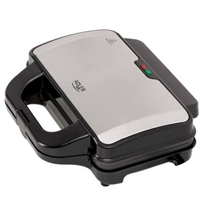 5902934835459 Adler AD 3043 Sandwich-Toaster 1300 W Schwarz Adler