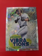 Spencer Torkelson 2022 Bowman Chrome Virtuosic Vibrations Atomic 91/150 , Tigers