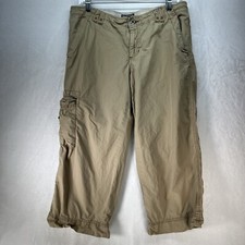 Polo Jeans Co Ralph Lauren Khaki Cargo Pants Women  s Sz 8