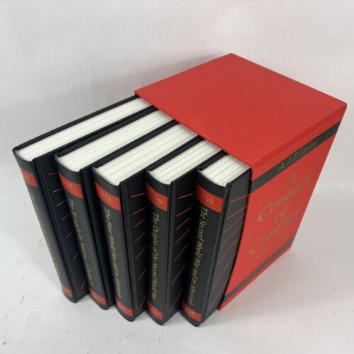 A Century of Conflict 1848 - 1948, A.J.P. Taylor - Folio Society - 5-Volume Set - Foto 9 di 12