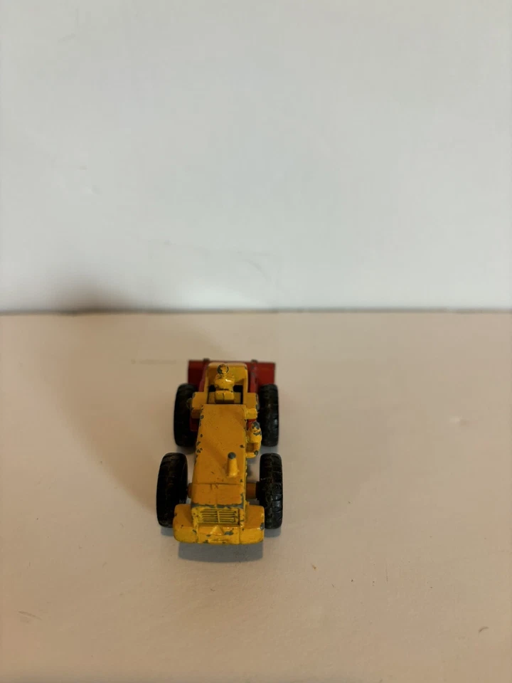 Pala tractor Aveling Barford 1962 Lesney Matchbox #43 de colección hecha en Inglaterra Foto 4 de 4