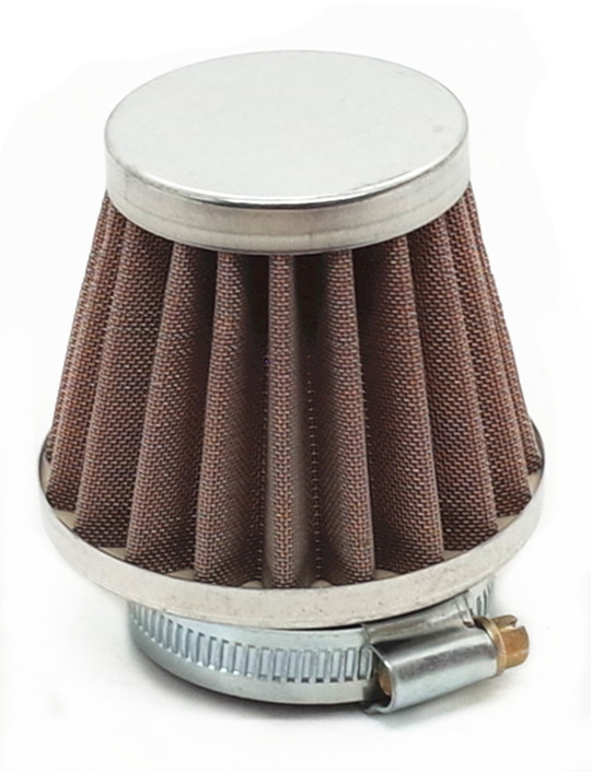 Inline Fuel Petcock Gasoline Filter Tubing Set with Claps for 50cc