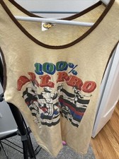 Vintage 1970  s Child  s Tank Top Size L On A Sandbags Tag. Single Stitch.