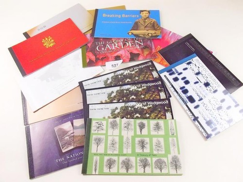 Lot - 2 Albums With Stamps Incl Royal Mail Stamp Album