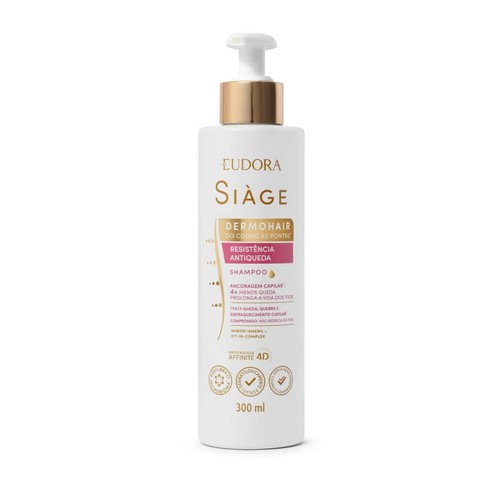 Eudora - Siage - Dermo Hair - Shampoo 300Ml - (Shampoo 10.14FlOz) - 第 1/3 張圖片