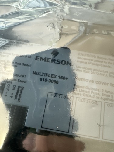 Emerson CPC 810-3066 MULTIFLEX 168+ 16 Input 8 Relay Output I/O Board NEW - Picture 3 of 3