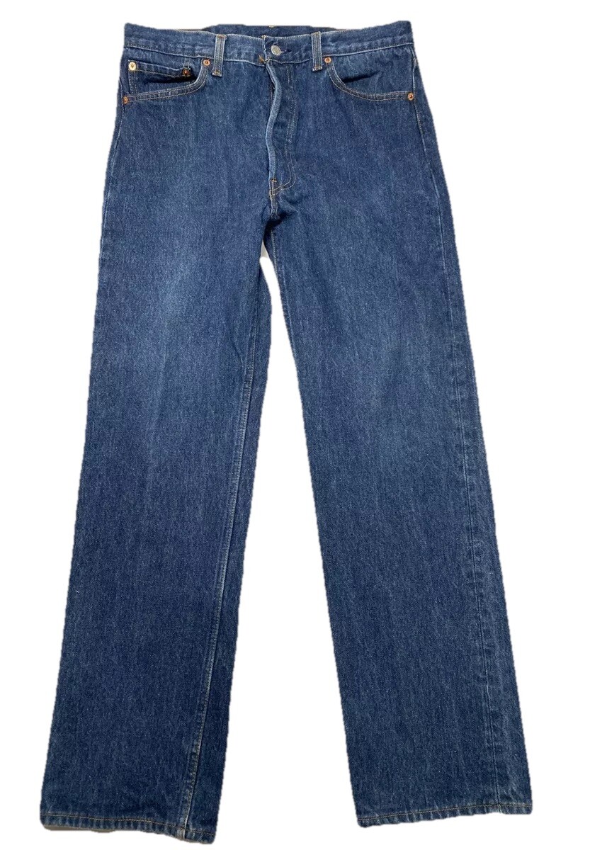 Vintage Levi's 501XX Blue Denim Jeans 36x34 (Actual 34x31) USA