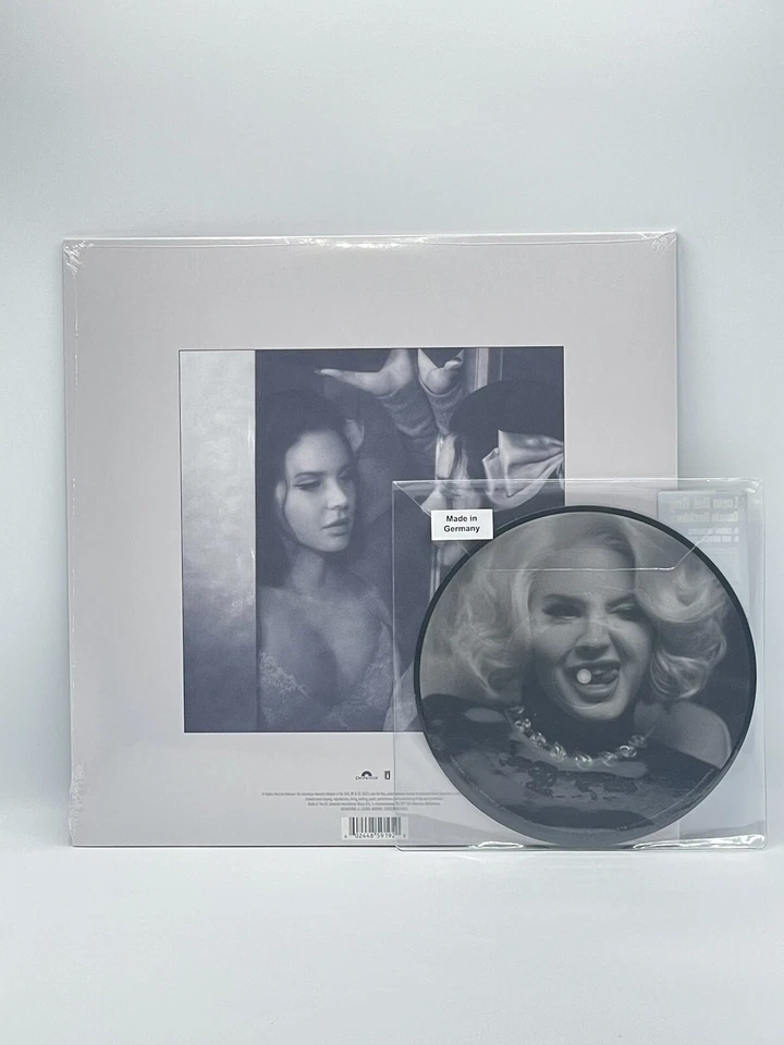 LANA DEL REY Did You Know There’s A Tunnel… WHITE Vinyl AND CANDY NECKLACE 7” LP - Image 3 of 4
