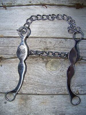 Bit - SS Roping Bit with Chain Mouth | eBay