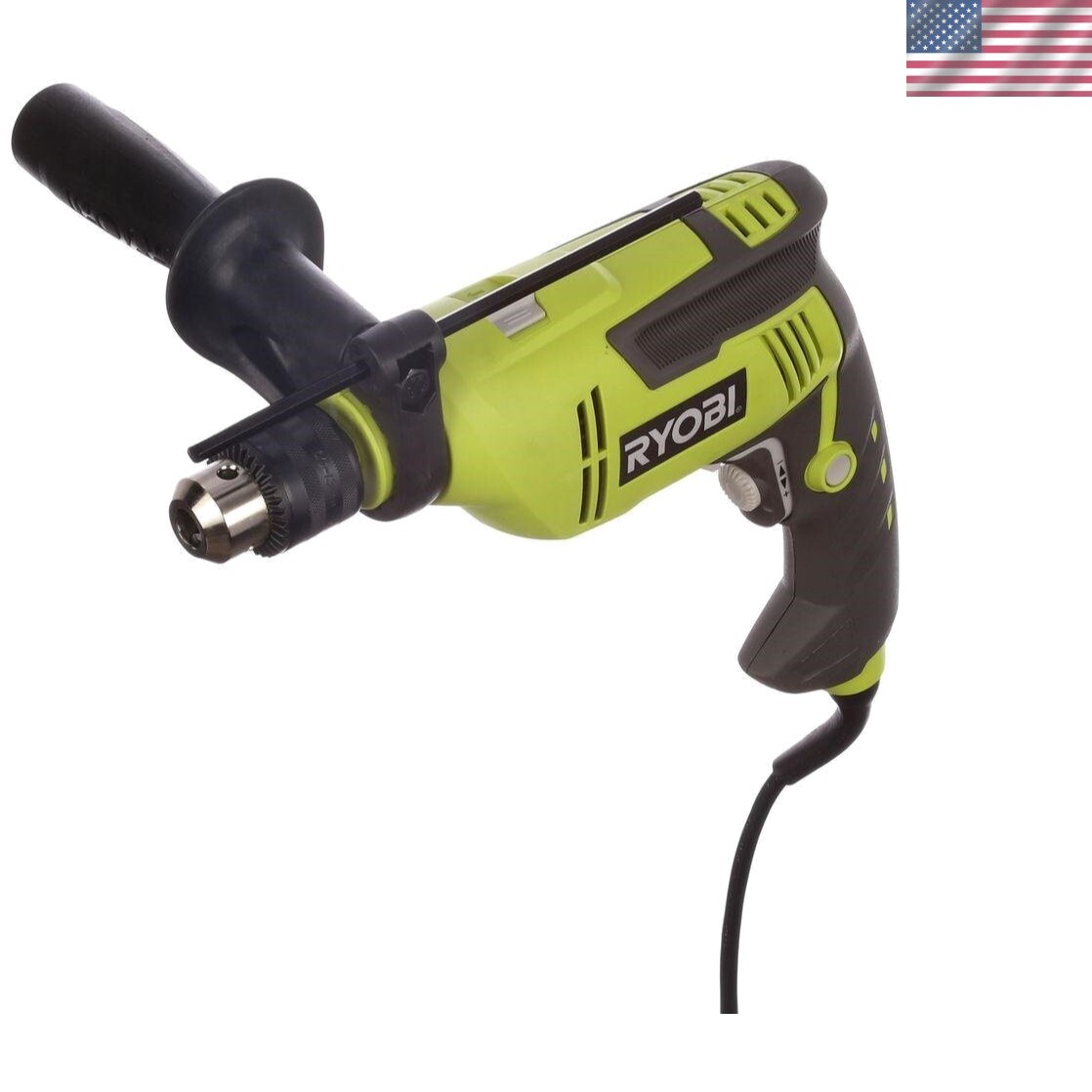 Heavy Duty 6.2A 2700 RPM Variable Speed Hammer Drill with Depth Stop
