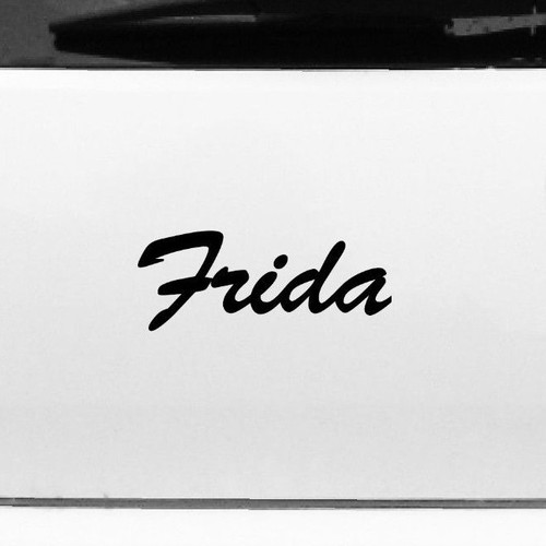 Frida 7 1 2in Children s Room Name Sticker Decorative Film Car Window frida-7-1-2in-children-s-room-name-sticker-decorative-film-car-window