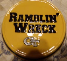 GEORGIA TECH YELLOW JACKETS CERAMIC MINI WALL PLAQUE