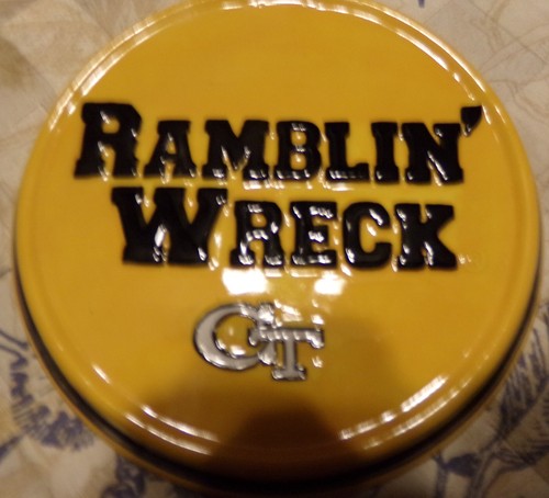 Georgia Tech Yellow Jackets Ceramic Mini Wall Plaque